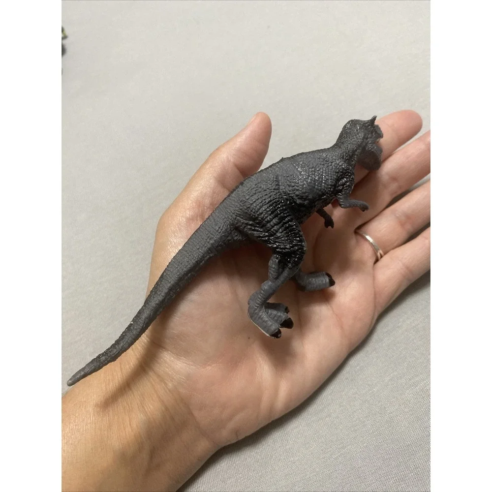 T-Rex Dinosaur Gray Figure Toy Tyrannosaurus